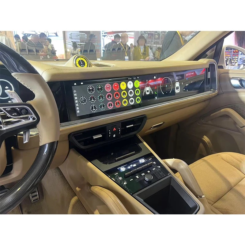 2011-2017 Car Upgrade 2024 Center Console Dashboard Car Modification Center Screen Automotive Interior